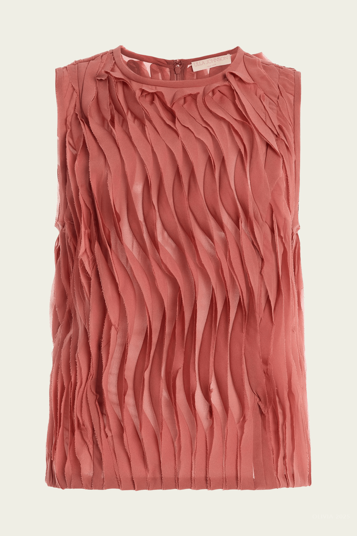 Celina Sleeveless Top in Chestnut - shop - olivia.com