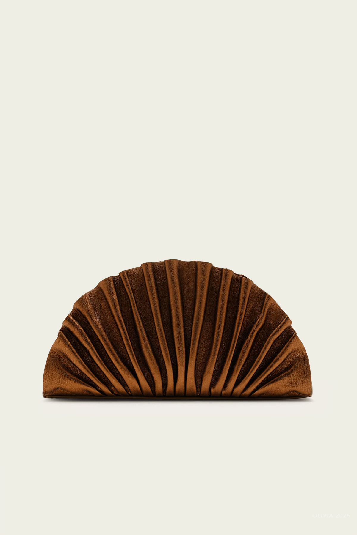 Nala Mini Clutch in Bronze