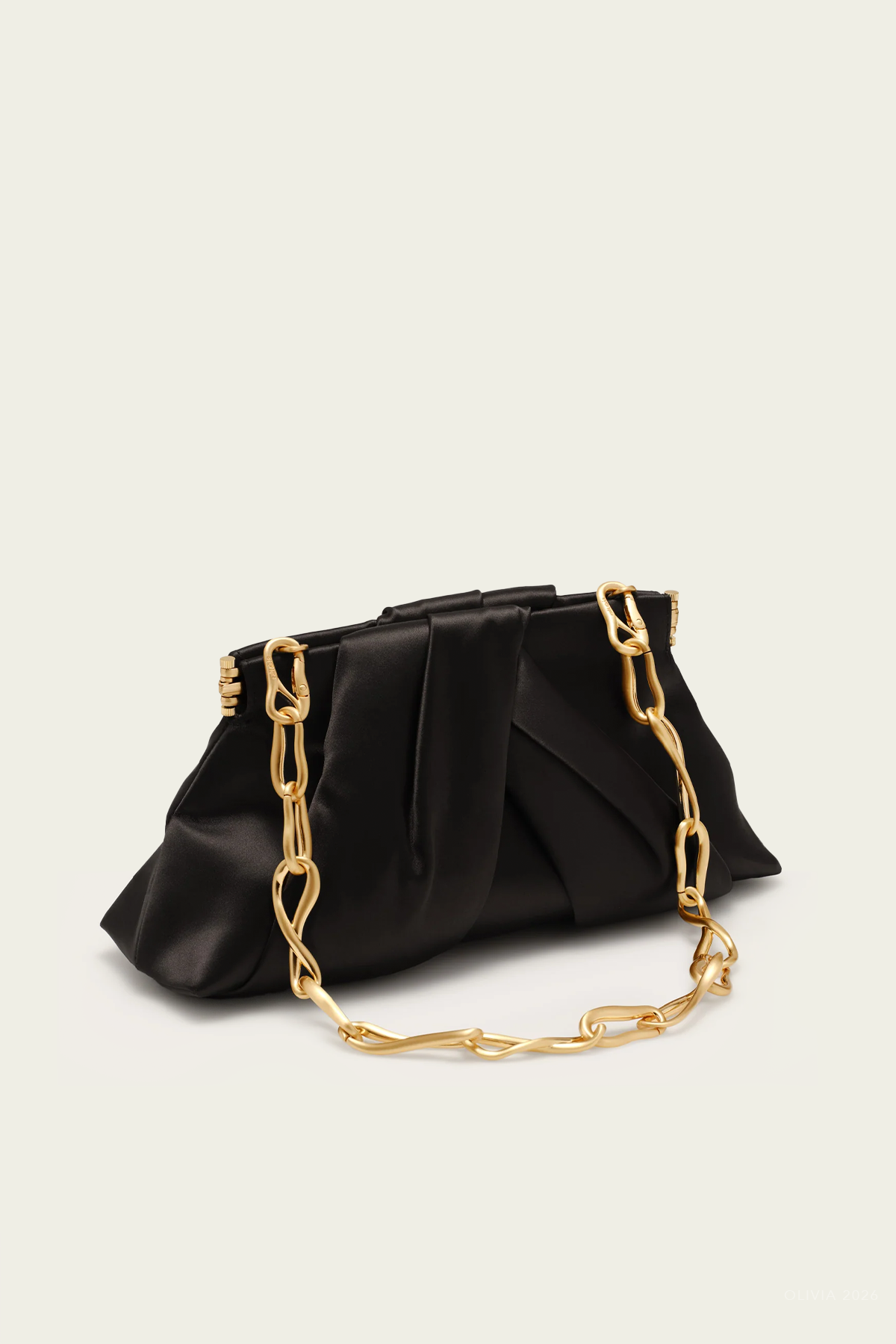 Lia Mini Clutch in Black