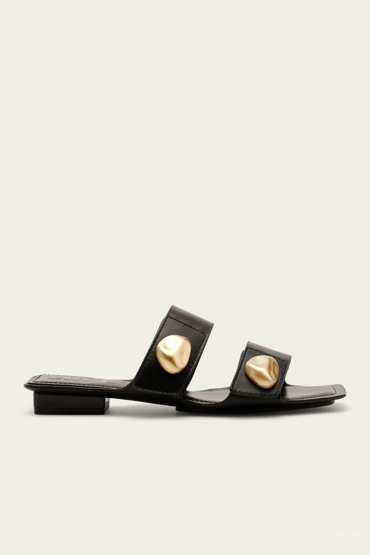 Ezra Sandal in Black