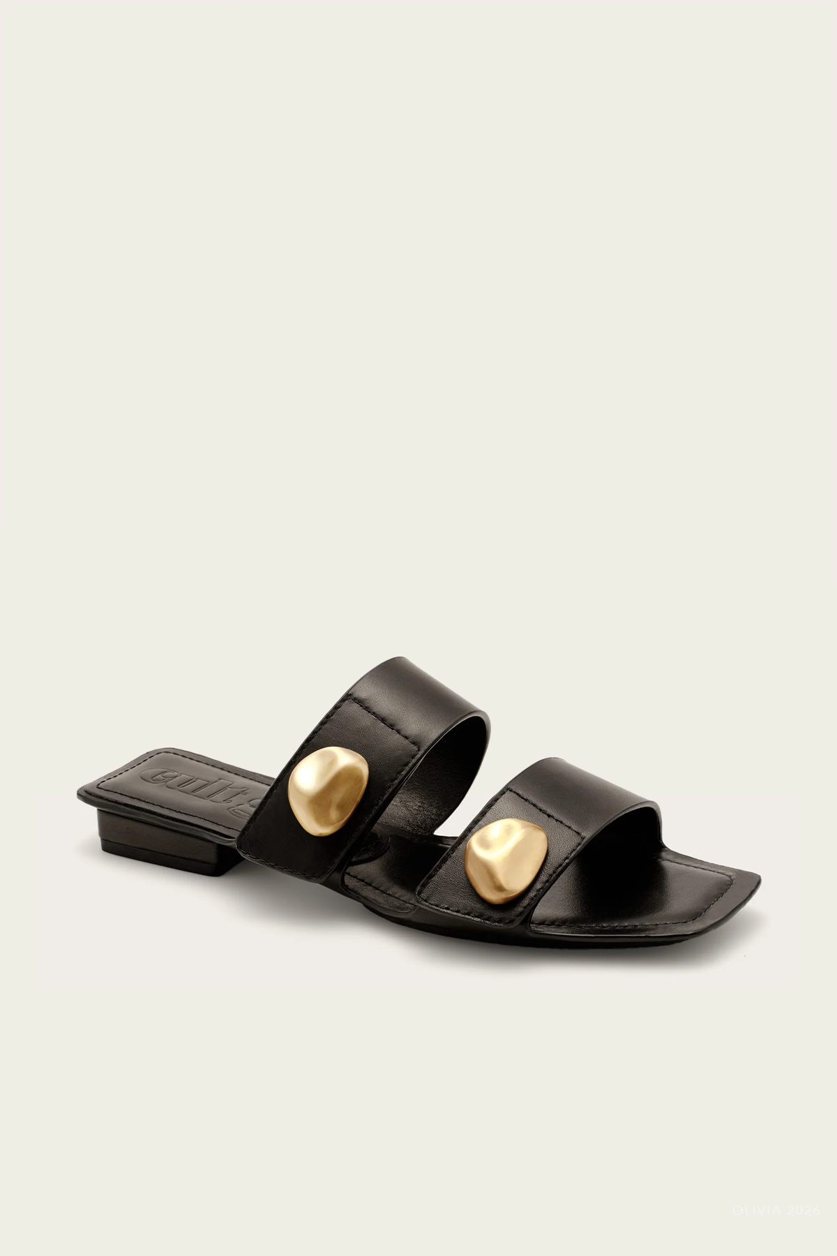 Ezra Sandal in Black