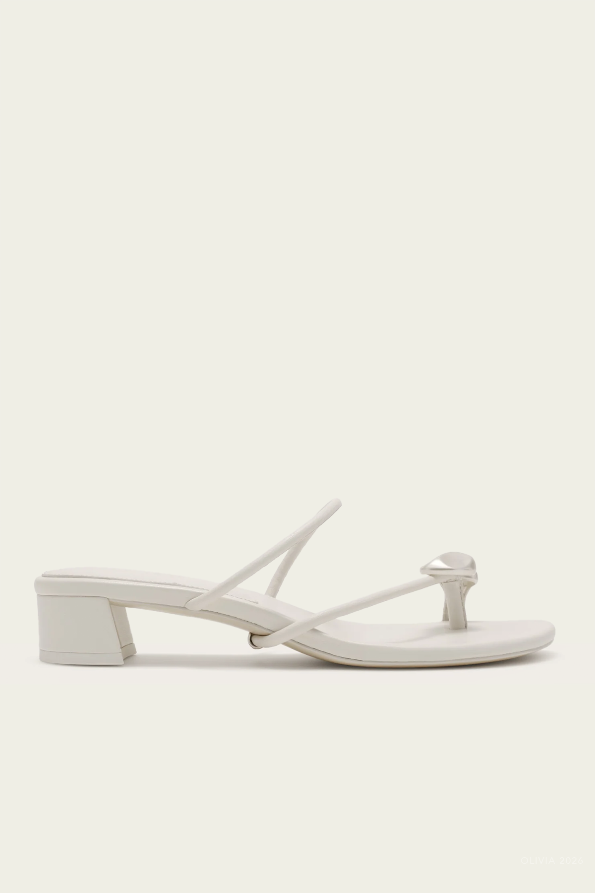 Luca Sandal in Antique White