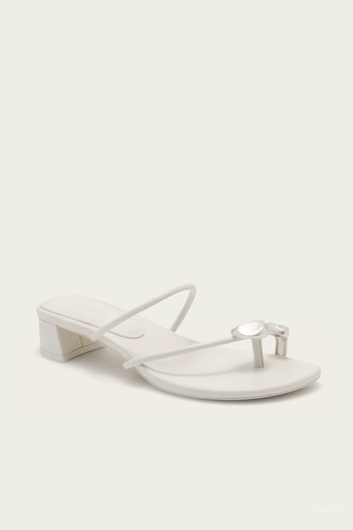 Luca Sandal in Antique White