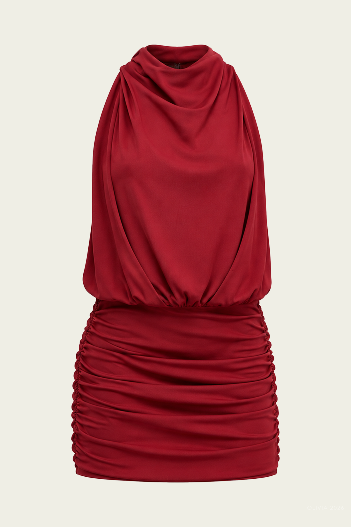 Maelle Dress in Winter Plum