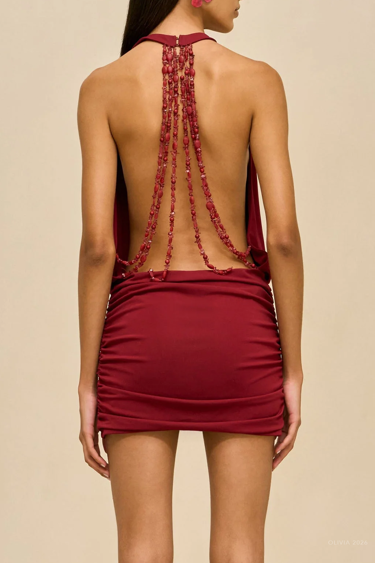Maelle Dress in Winter Plum