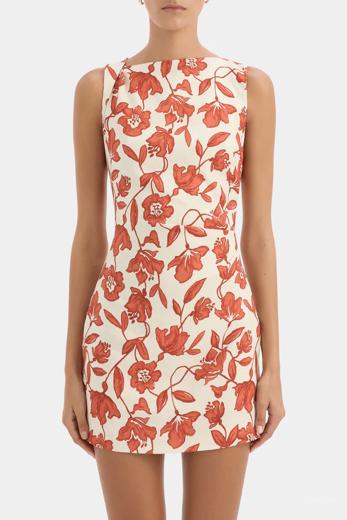 Chloe Mini Dress in Tuileries - shop - olivia.com