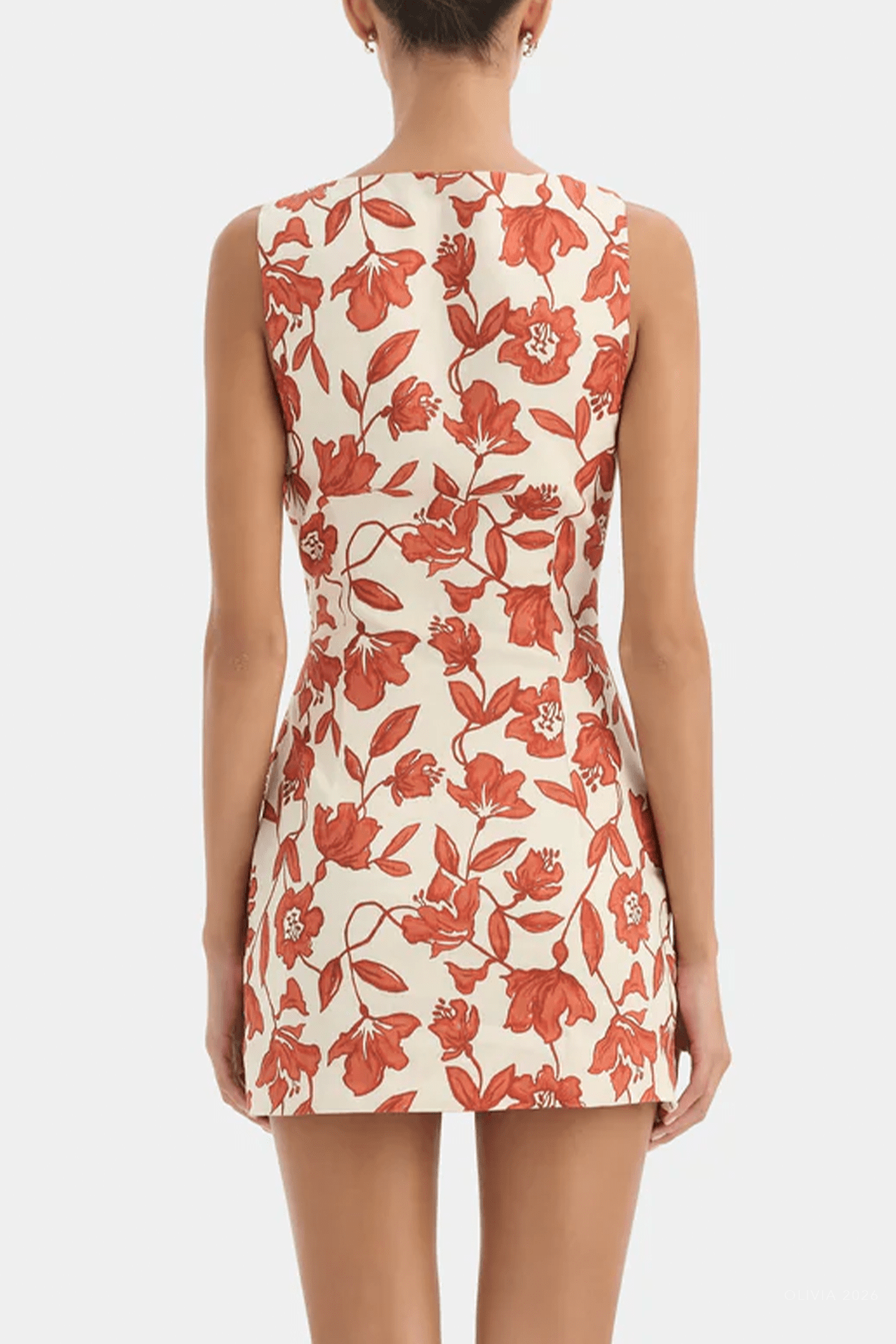 Chloe Mini Dress in Tuileries - shop - olivia.com