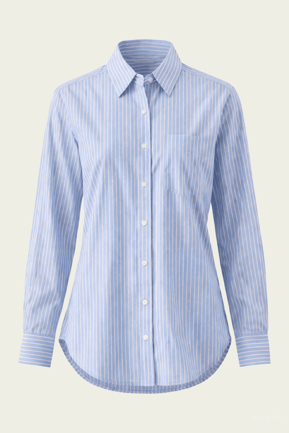Cinch Shirt in Webb Stripe - shop - olivia.com