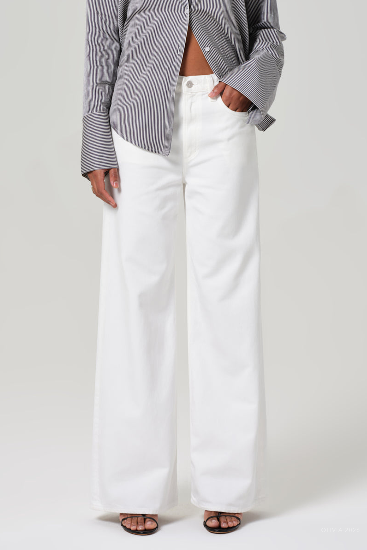 Paloma Baggy in Soft White