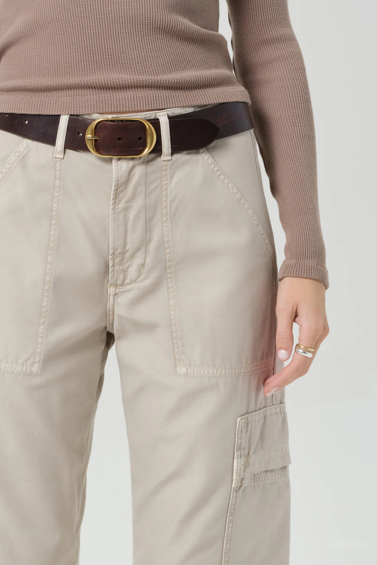 Marcelle Cargo in Burnished Quartz