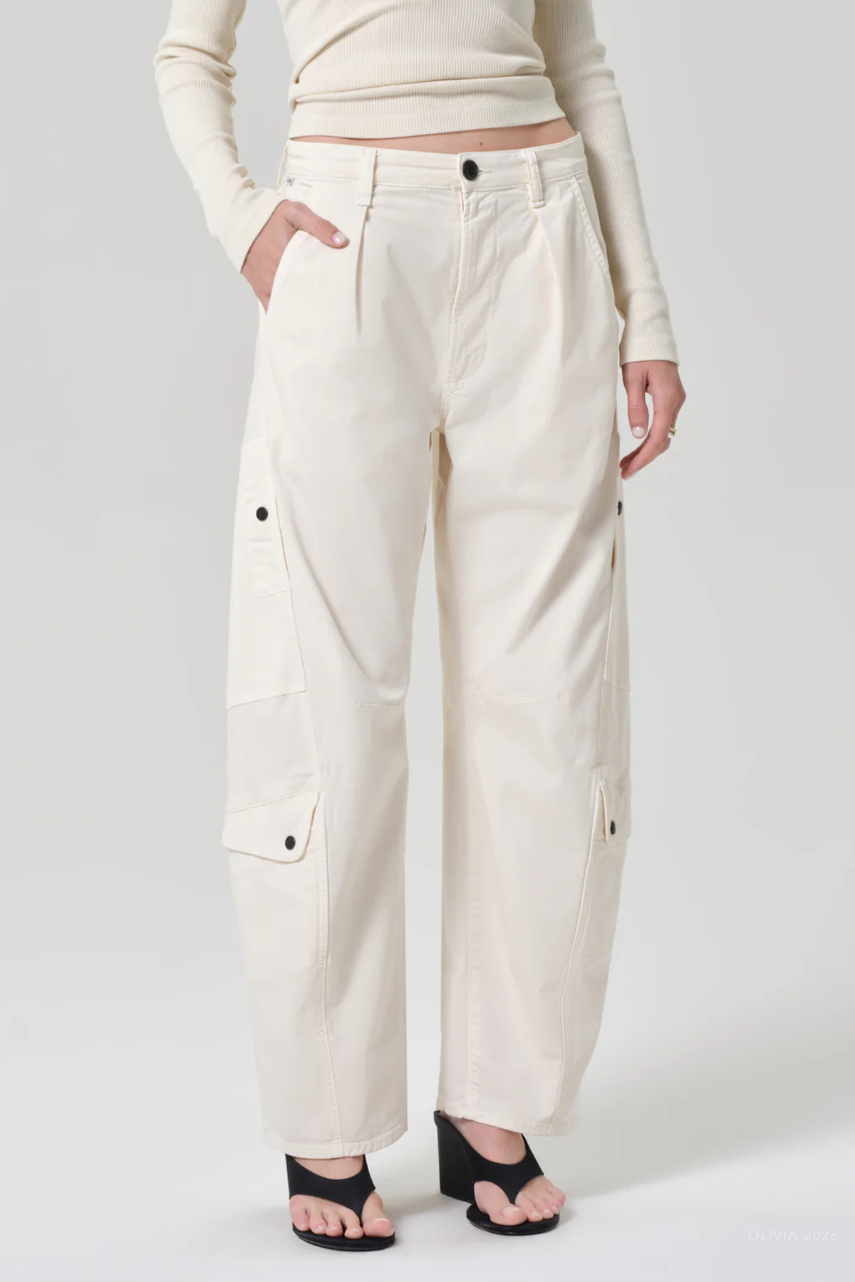 Flight Pant in Plaster