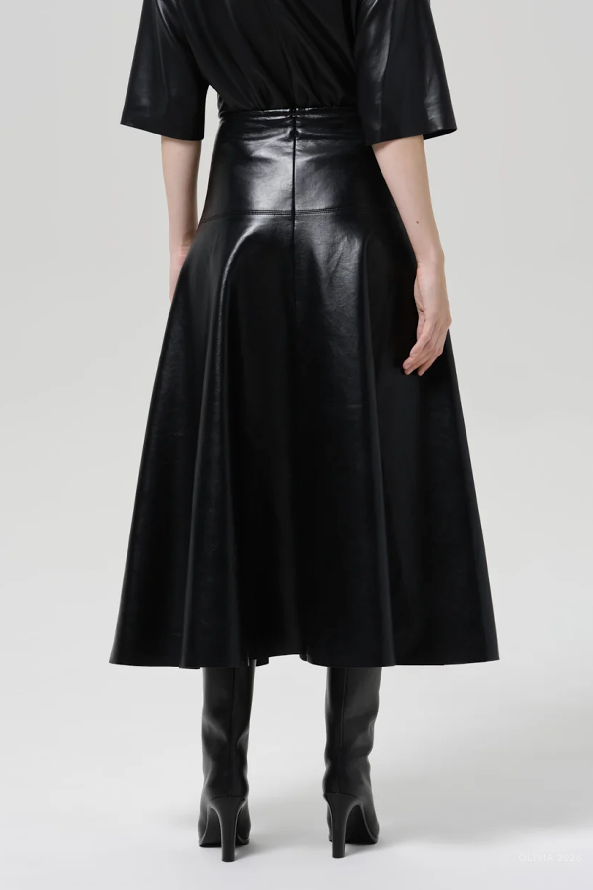 Vita Maxi Skirt in Black