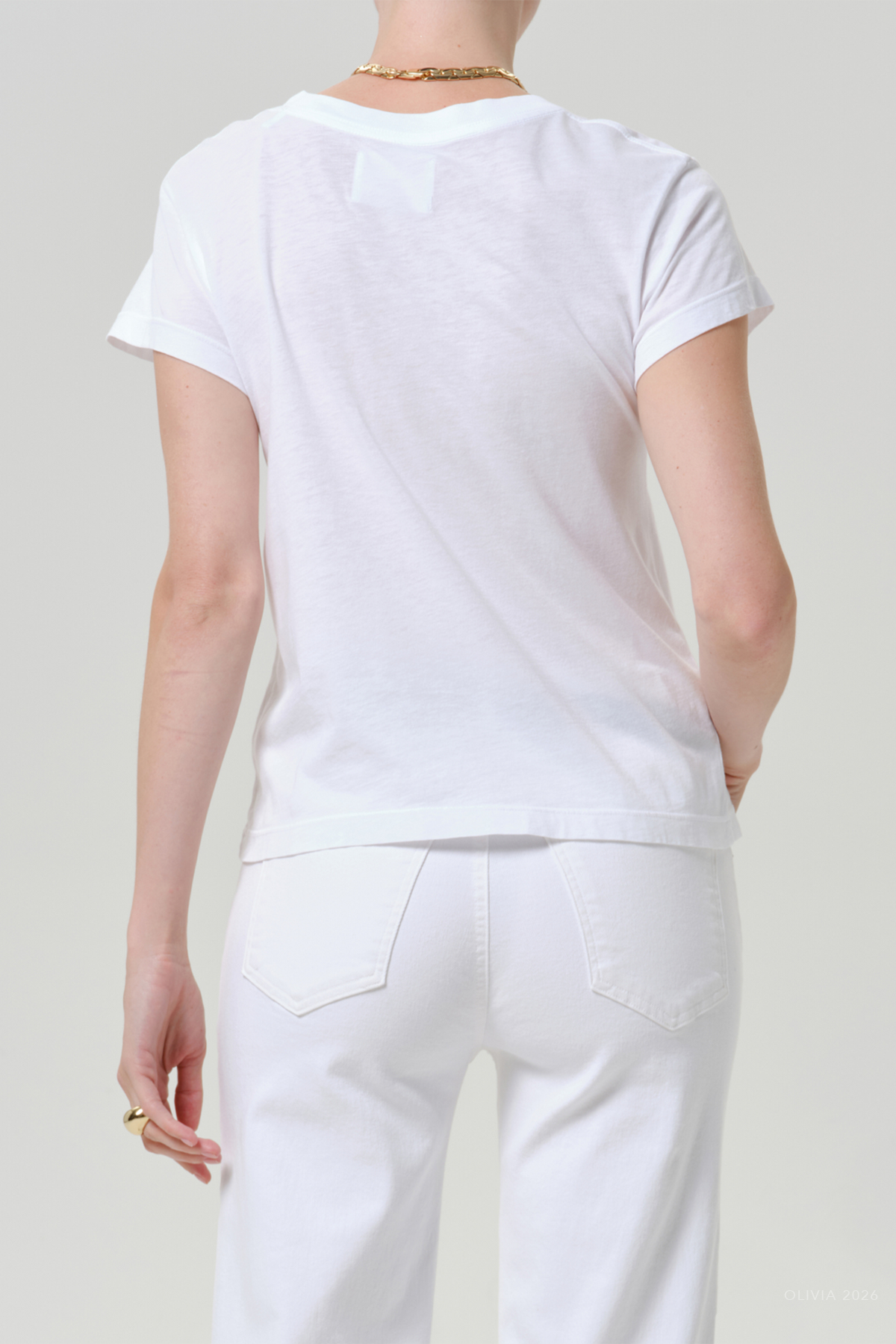 Juliette Tee in White