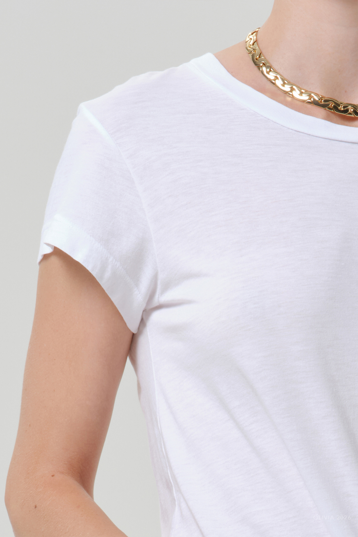 Juliette Tee in White