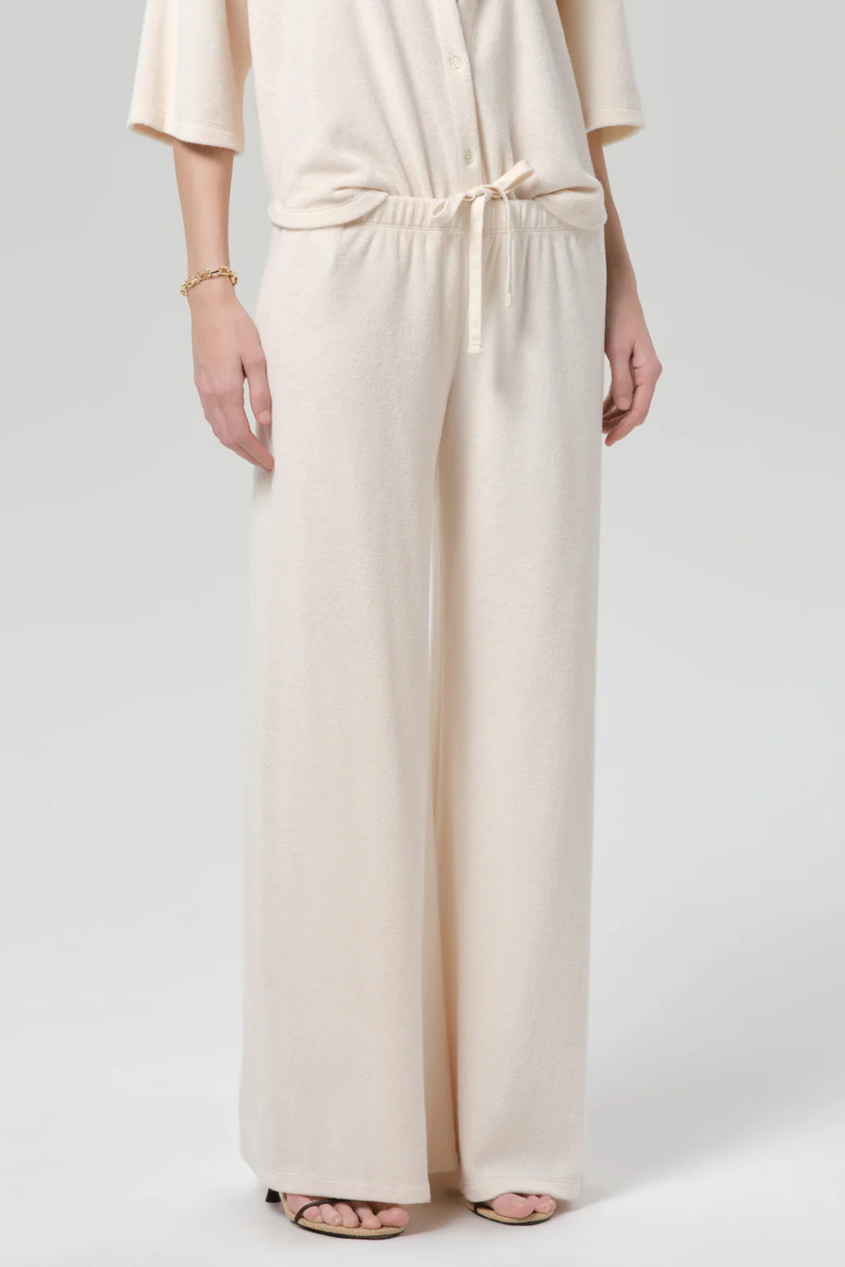 Nora Pull On Pant in Cream
