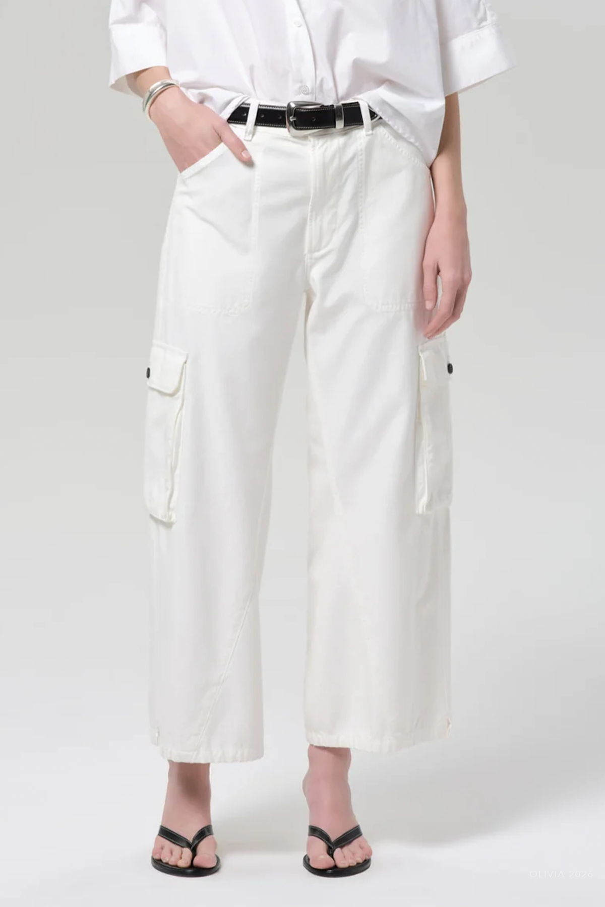 Thassos Twisted Seam Utility Pant in Pashmina