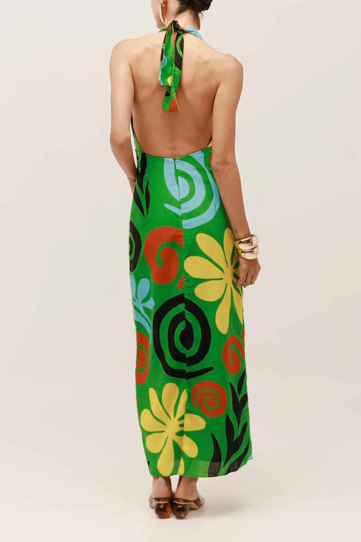 Clara Dress in Cenote Multi - shop - olivia.com