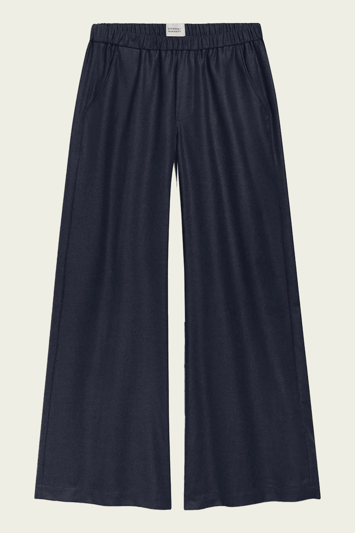 Clara Pull On Wool Pant in Heather Grey - shop-olivia.com