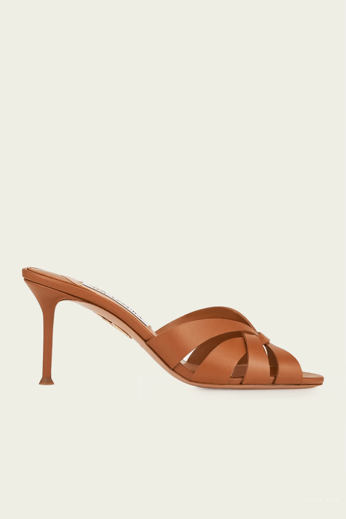 Copacabana Mule 75 in Tobacco - shop - olivia.com