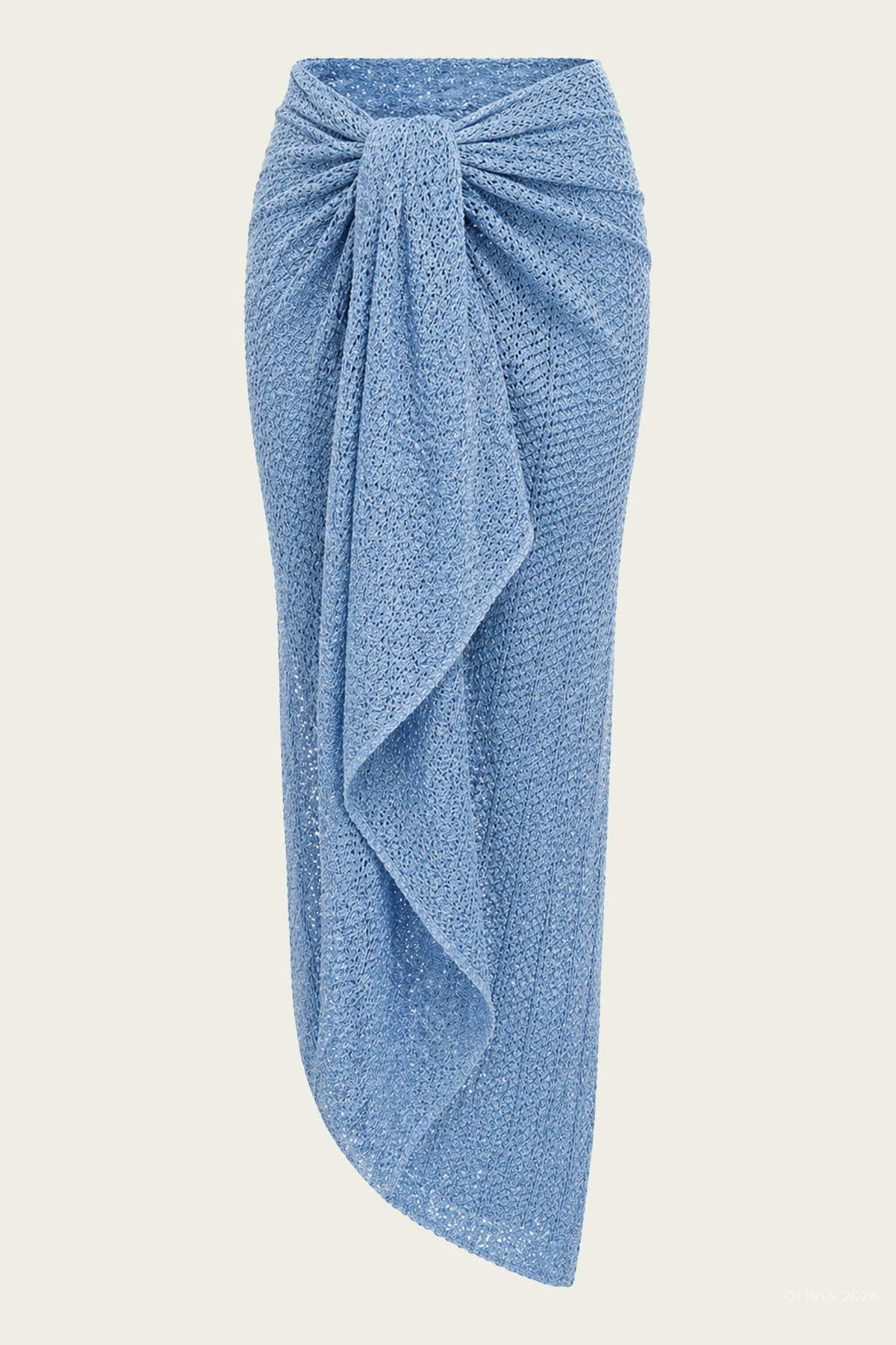 Delphine Sarong in Dusty Blue - shop - olivia.com