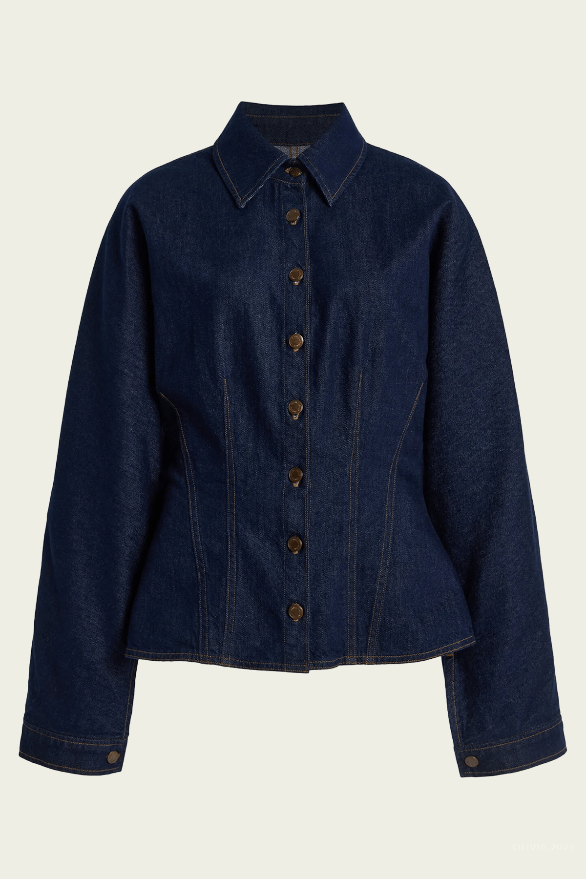 Devon Shirt in Rinse - shop - olivia.com
