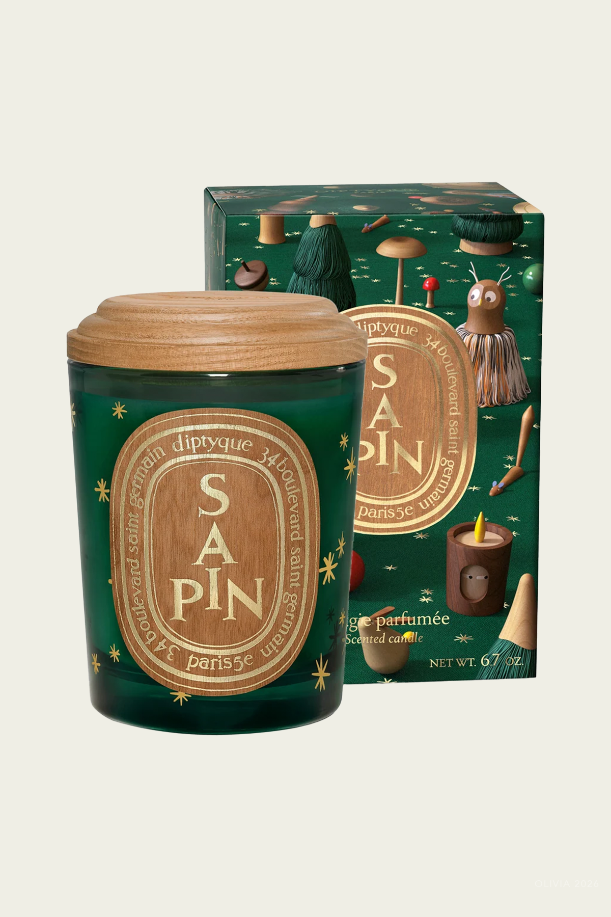 Sapin (Pine Tree) Classic Candle 190g - Holiday Edition 2026