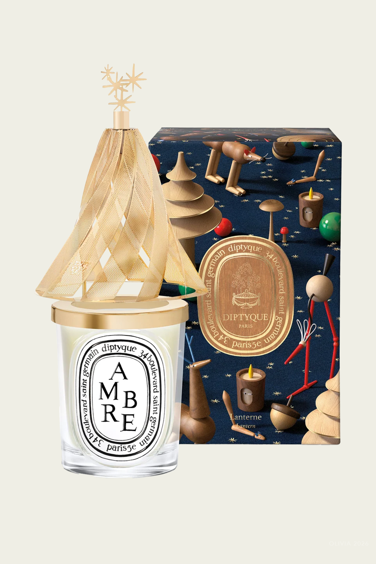 Holiday Lantern for Classic Candle 190g - Holiday Edition 2026