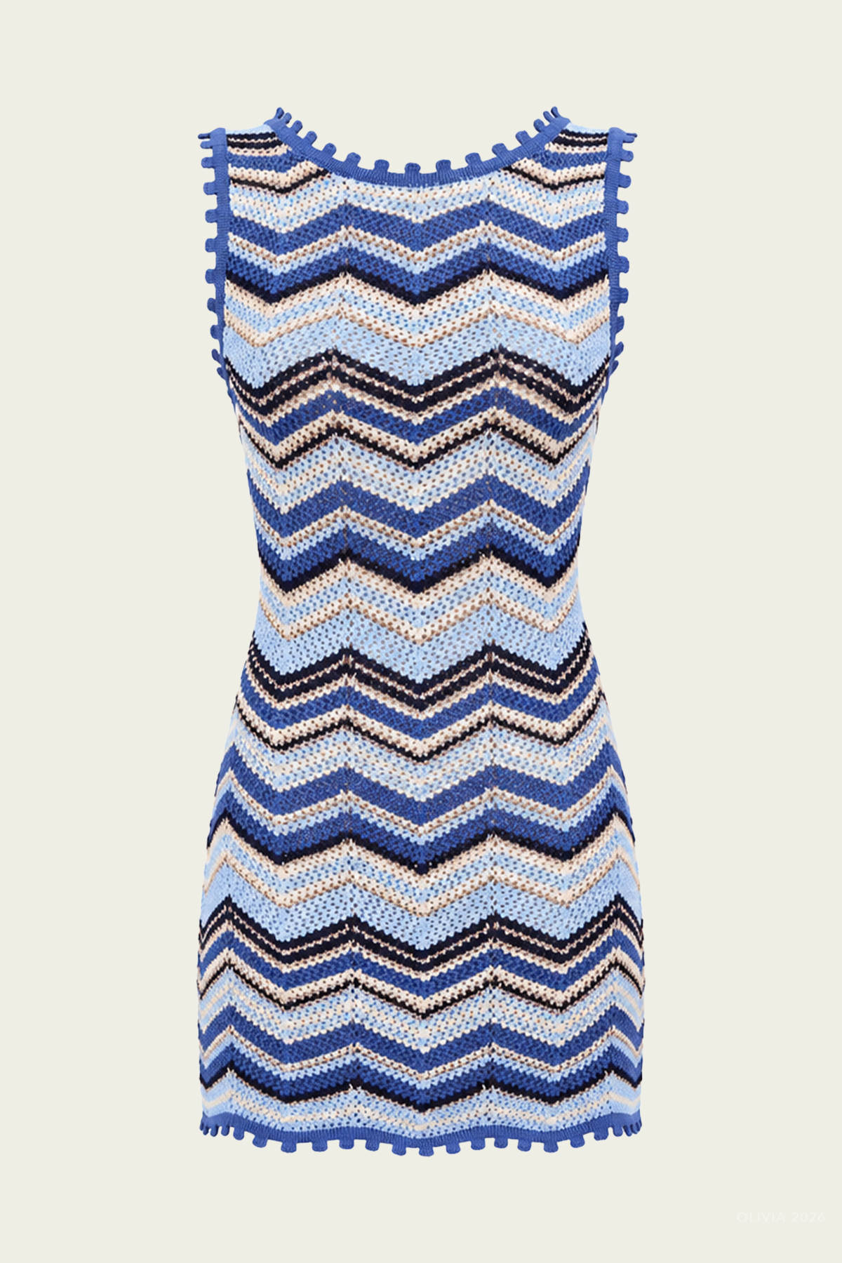 Alba Mini Dress in Marina