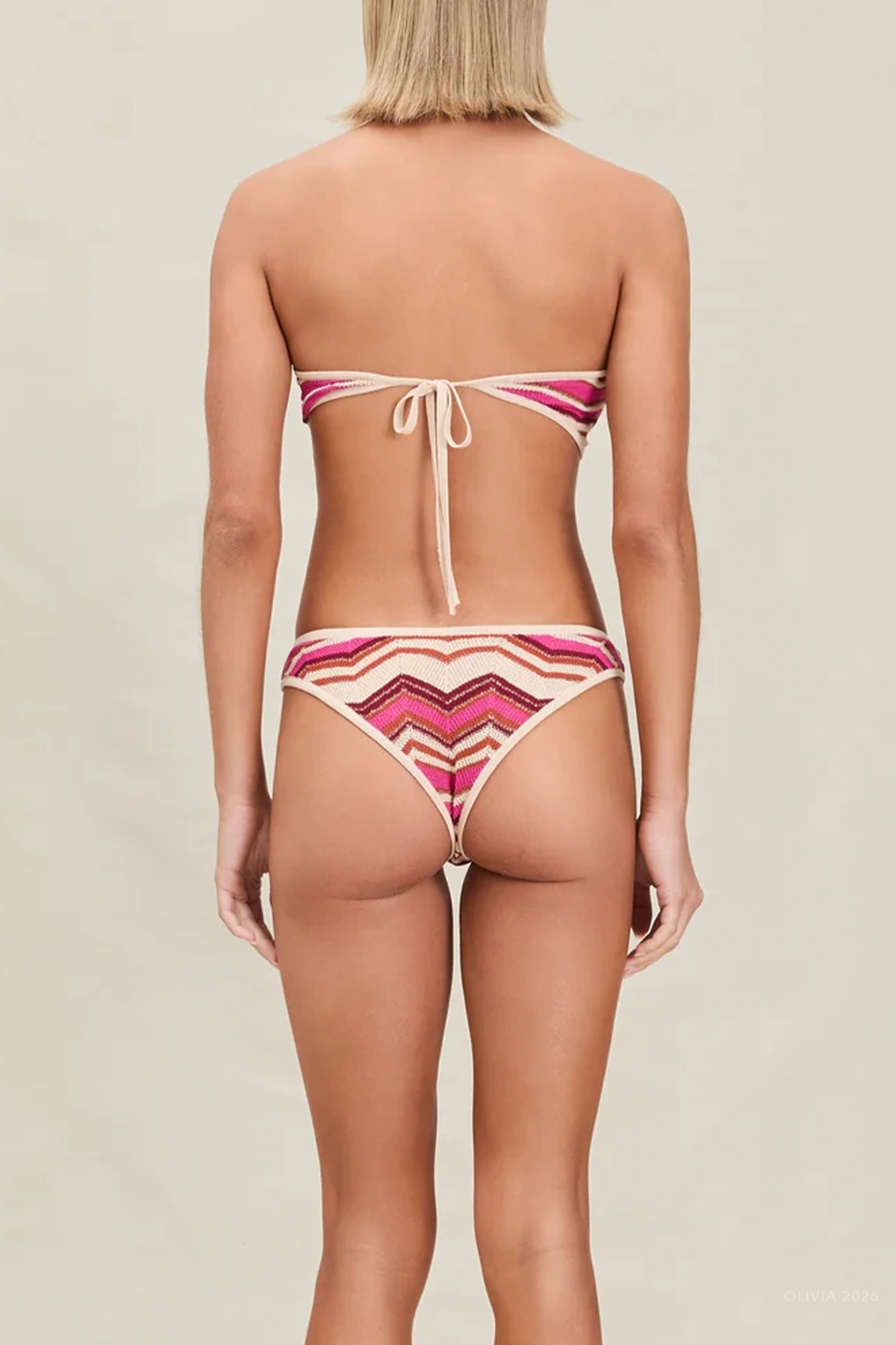 Shayla Bikini Bottom in Berry