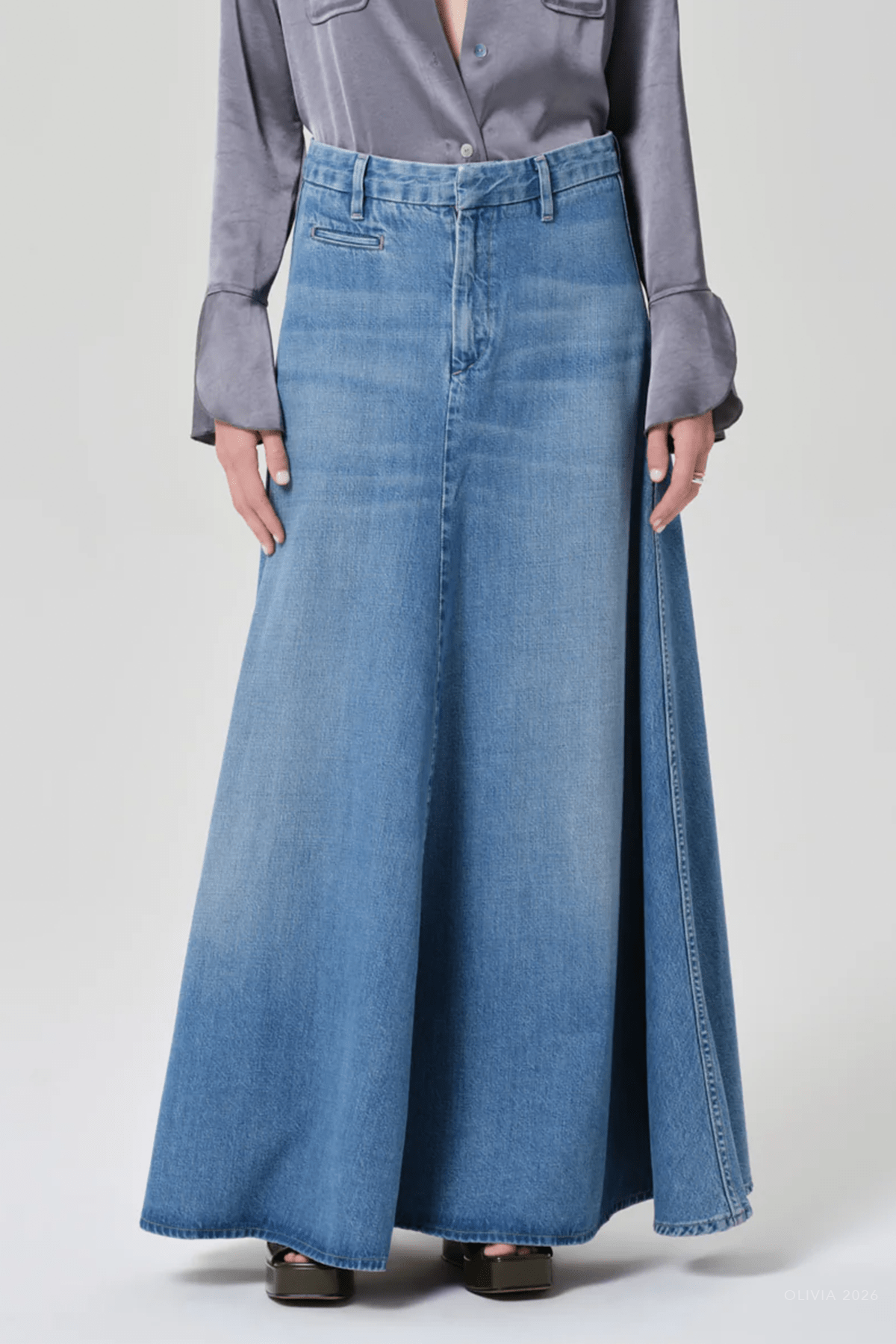 Effie Maxi Skirt in Valley - shop - olivia.com