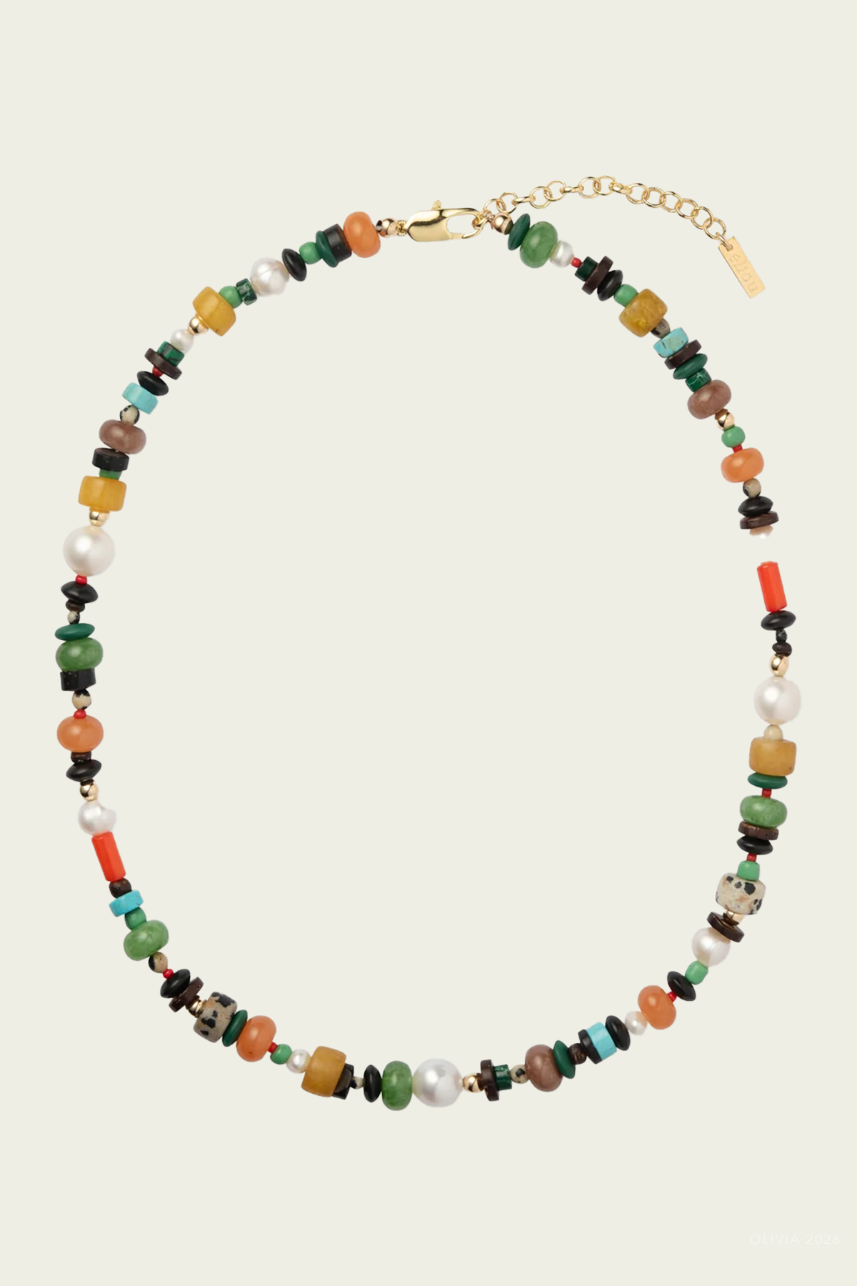 Bodie Necklace in Multicolor