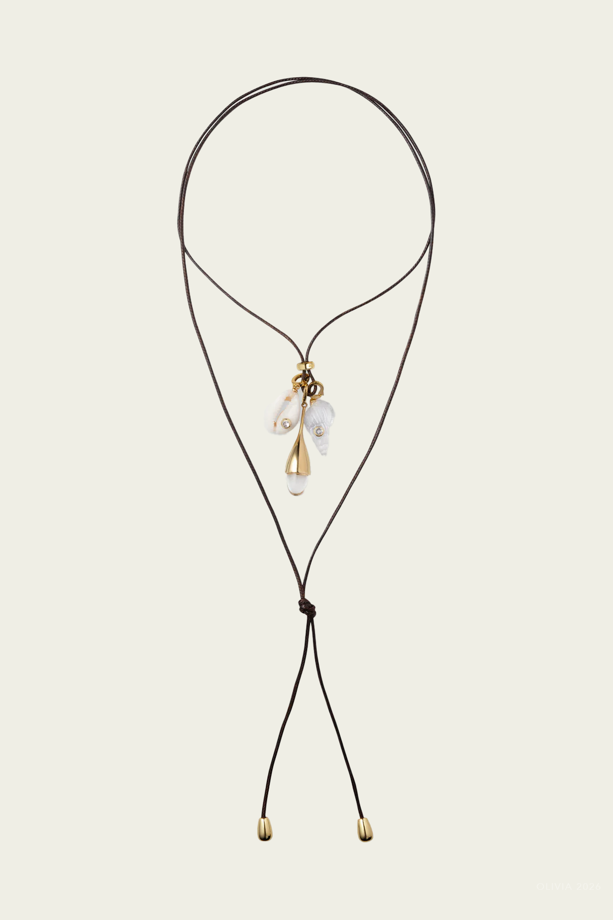 Marea Charm Wrap in Gold