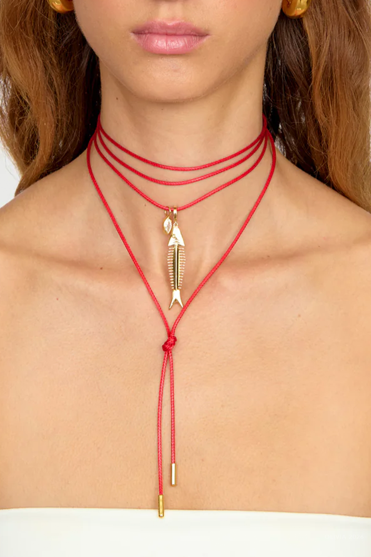 Spina Wrap in Red