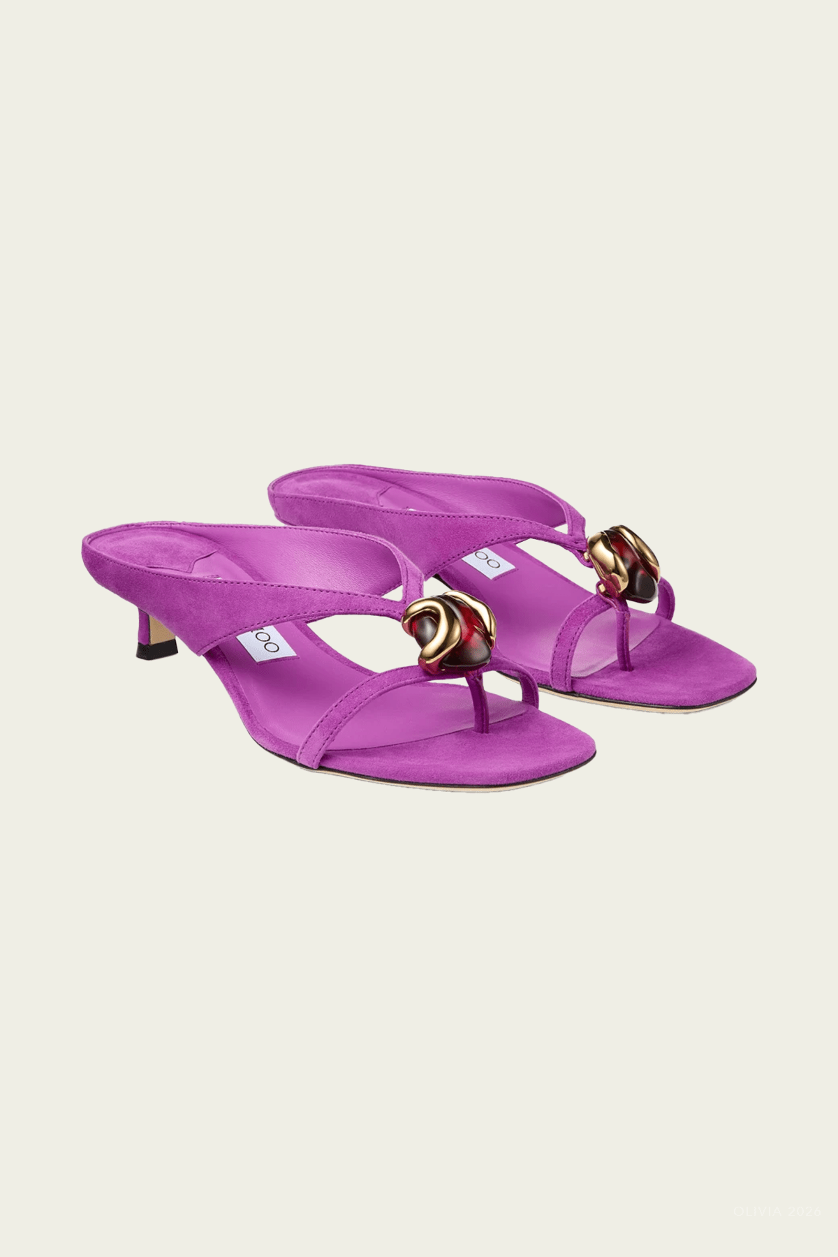 Emeri Stone 35 Mule in Violet Orchid - shop - olivia.com