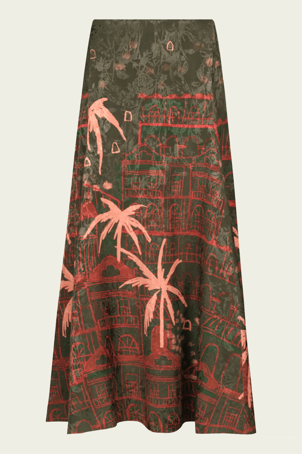 Encanto De Isla Skirt in Green - shop - olivia.com