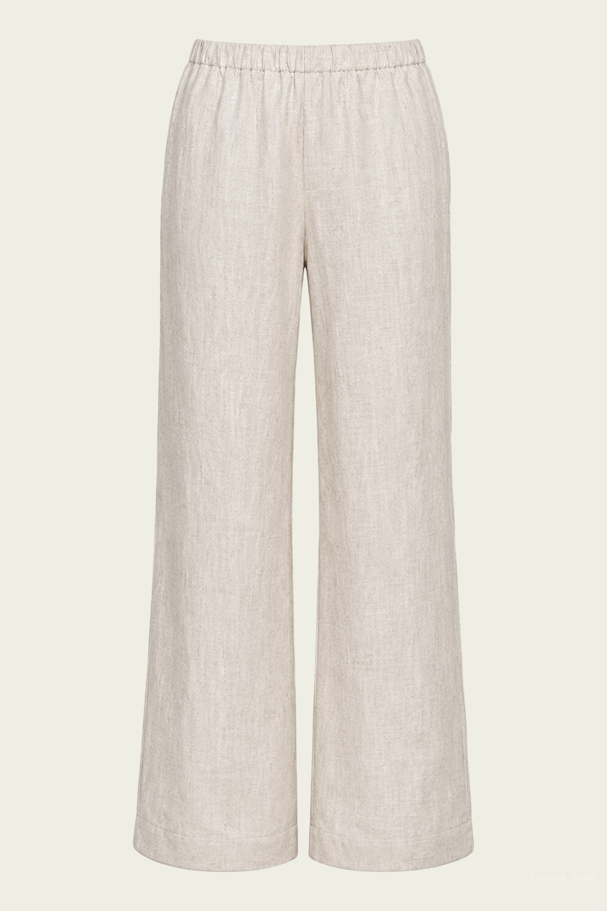 Linen Everywhere Pant in Jute Heather
