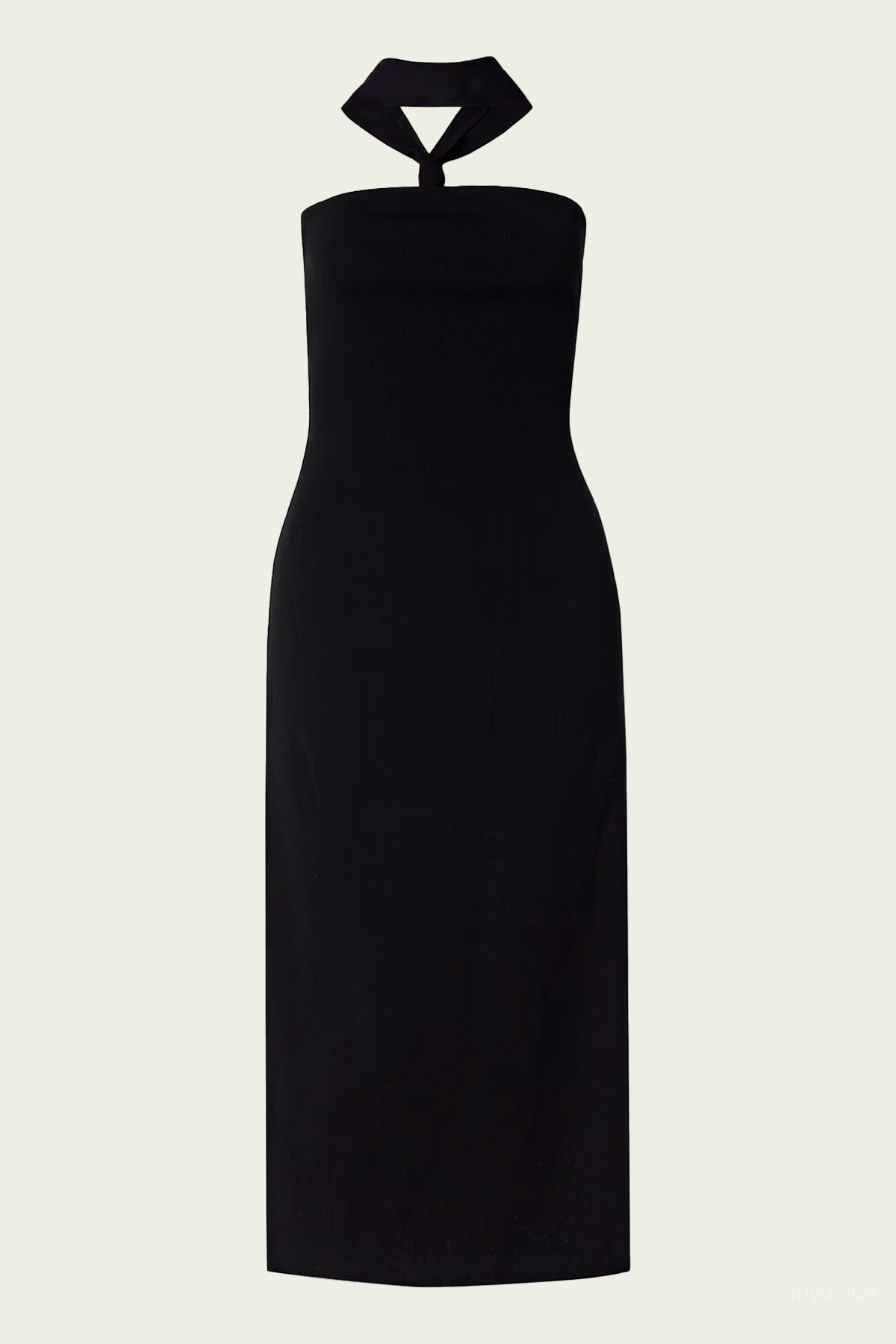Erika Knit Dress in Black - shop - olivia.com