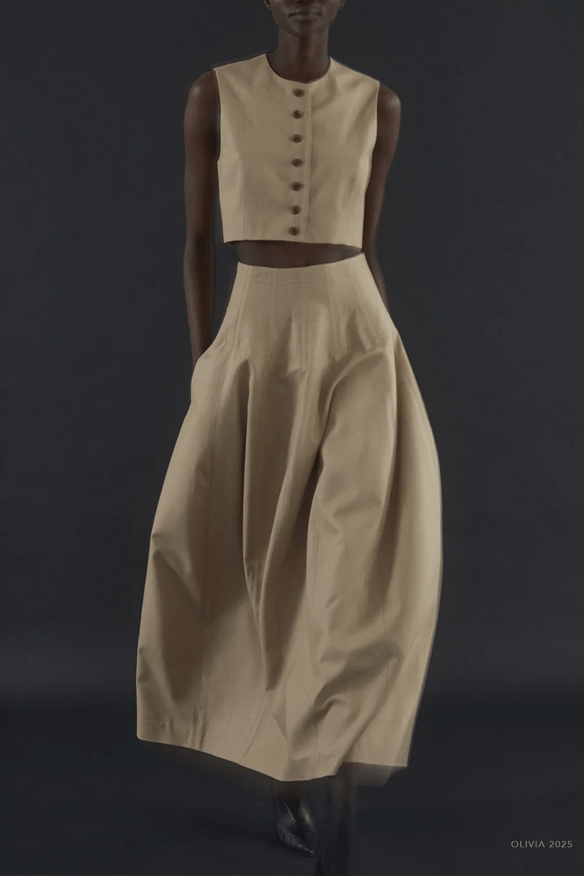 Estefania Skirt in Tussah - shop - olivia.com