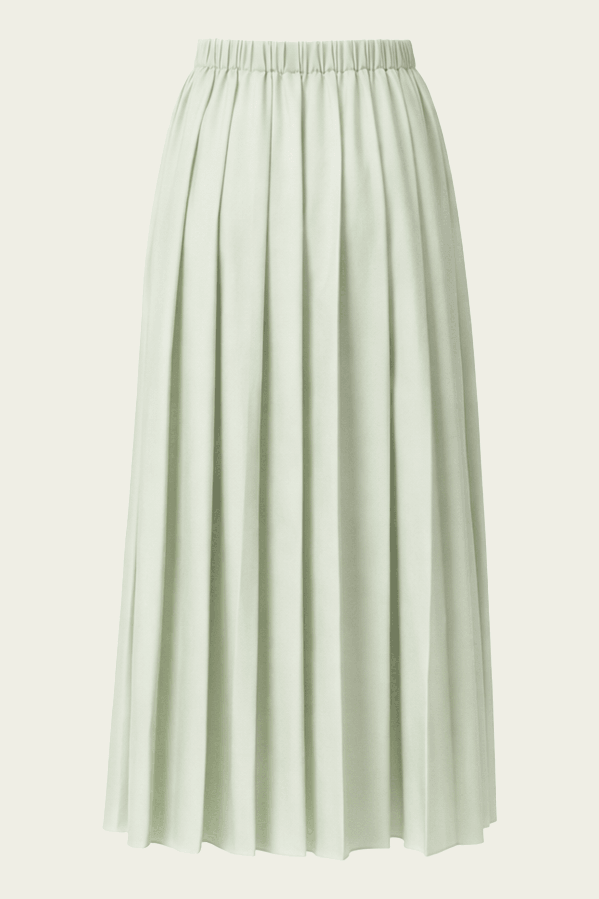 Feather Weight Pleated Pull On Skirt in Sage - shop - olivia.com