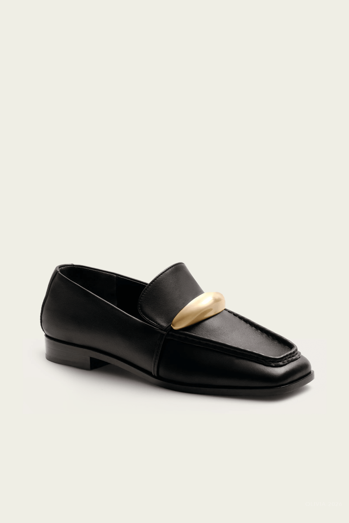 Fiore Loafer in Black - shop-olivia.com