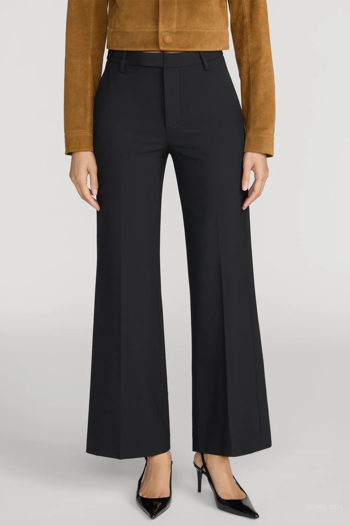 The Swing Trouser in Black