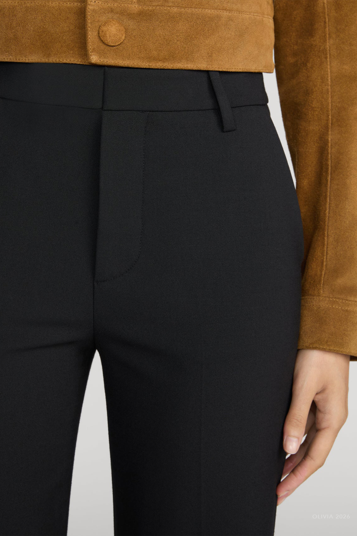 The Swing Trouser in Black