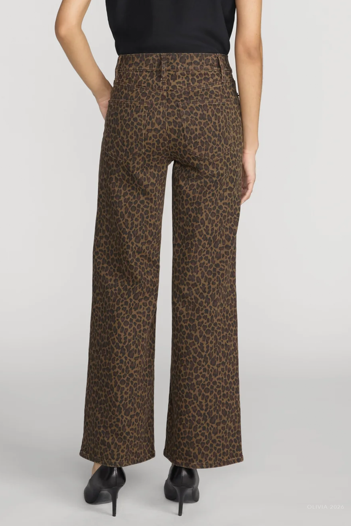 Le Slim Palazzo in Leopard