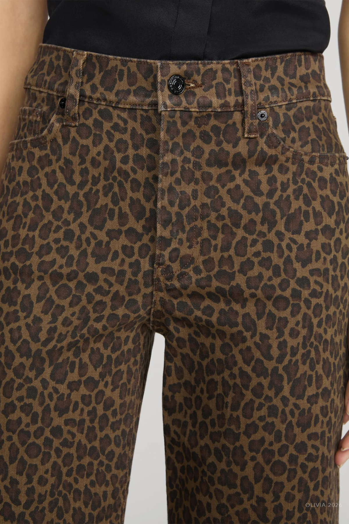 Le Slim Palazzo in Leopard