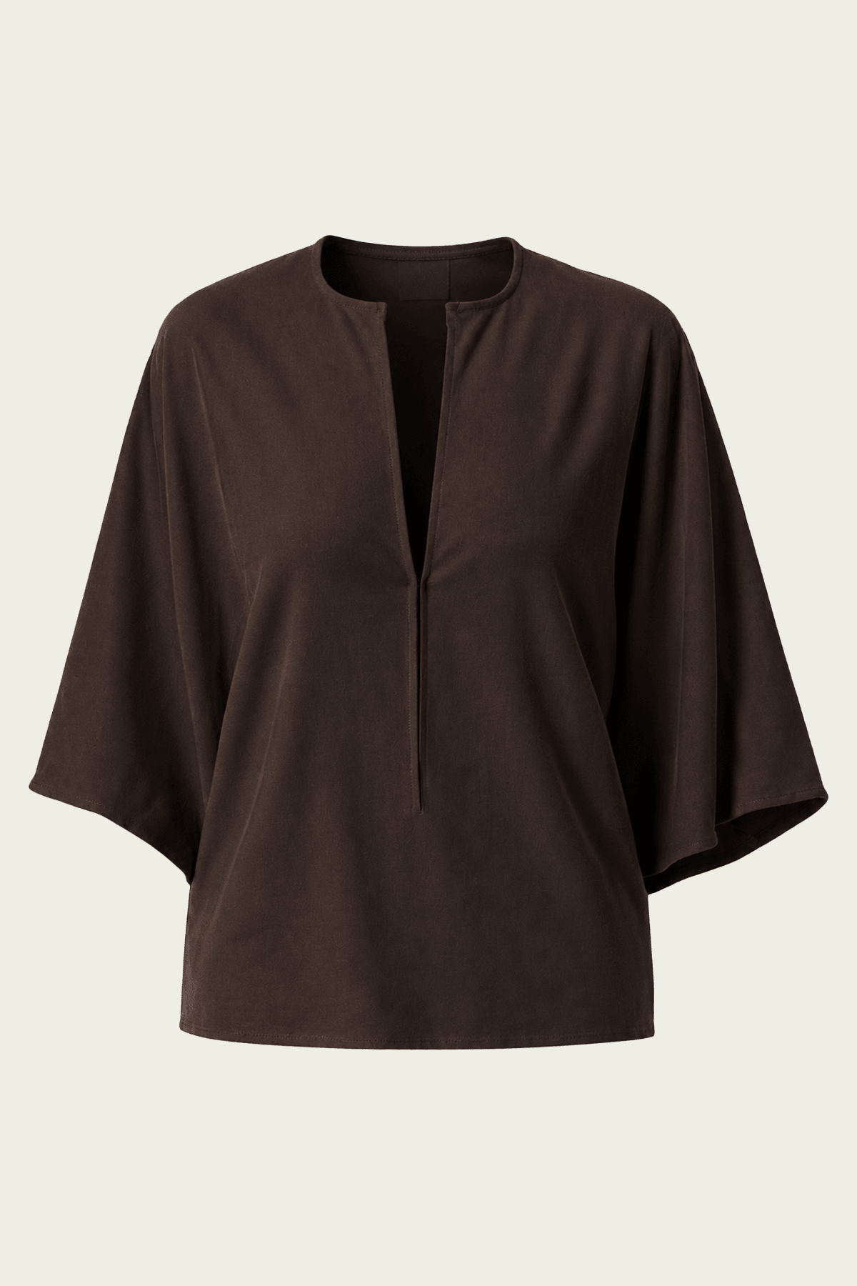 Franca Shirt in Brown - shop-olivia.com