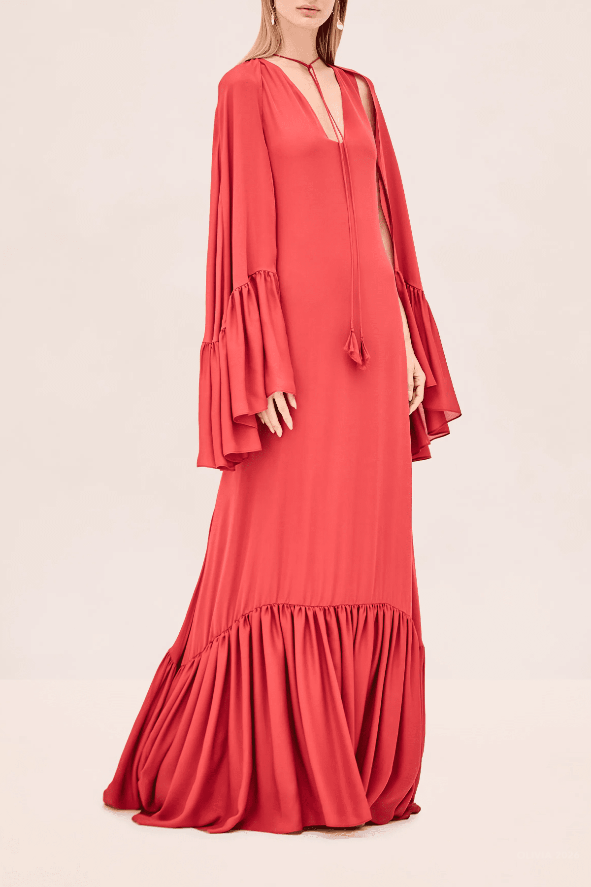 Francina Dress in Rouge - shop - olivia.com