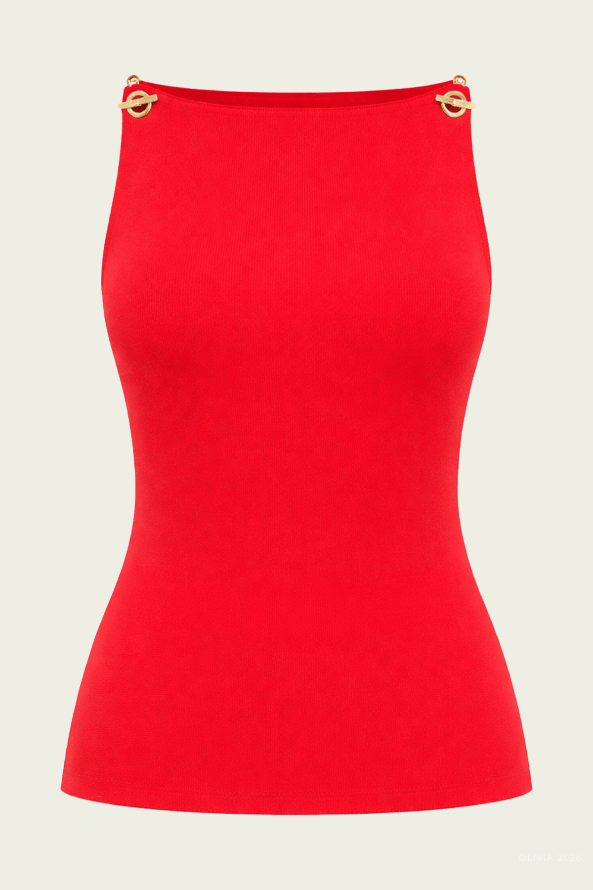 Georgette Knit Top in Ghermez - shop - olivia.com