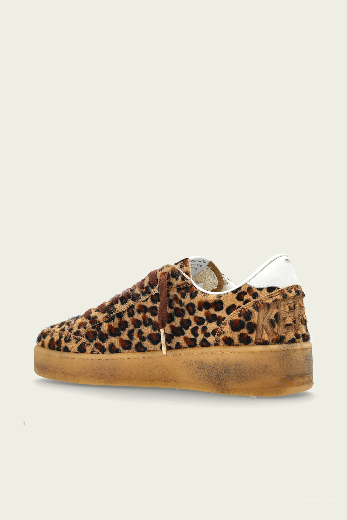 Ball-Star 2 Leopard Horsy Leather Sneaker