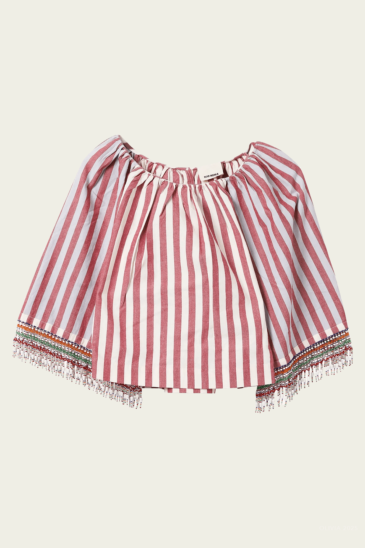 Harpies Top in Oia Stripe - shop - olivia.com