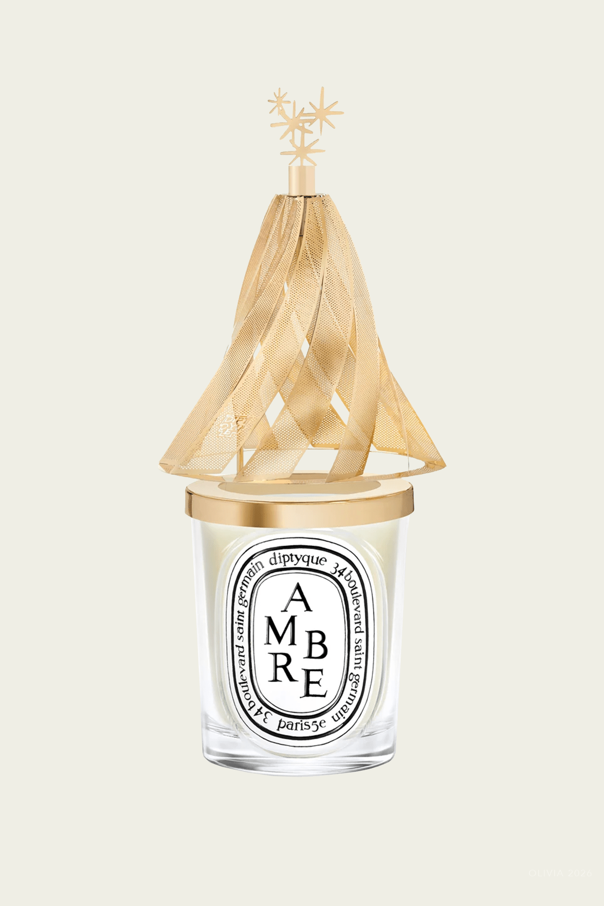 Holiday Lantern for Classic Candle 190g - Holiday Edition 2026 - shop-olivia.com